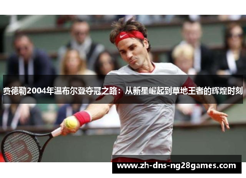 费德勒2004年温布尔登夺冠之路:从新星崛起到草地王者的辉煌时刻 费德勒2004年温布尔登夺冠之路:从新星崛起到草地王者的辉煌时刻